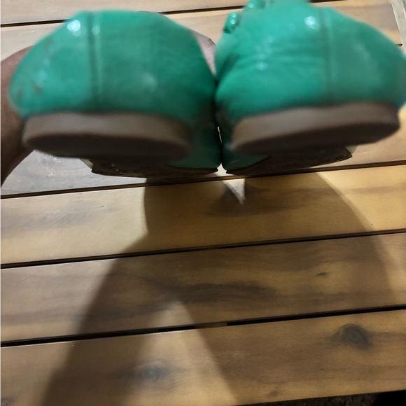 Tory Burch Emerald Green Flats - Picture 3 of 3